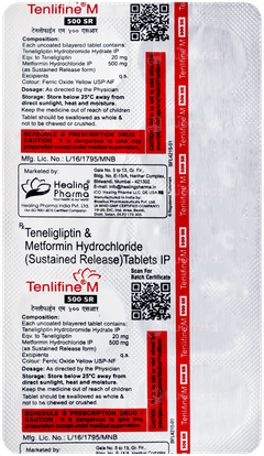 Tenlifine M 500 Sr Tablet 10 Tenlifine M 500 Sr Tablet 10